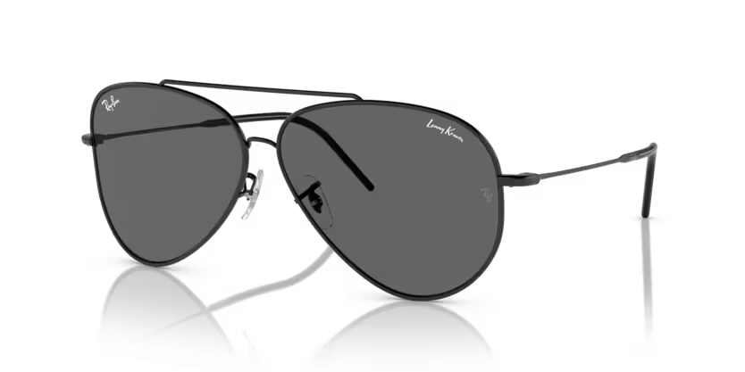 Ray Ban - Black Aviator Mens Sunglasses