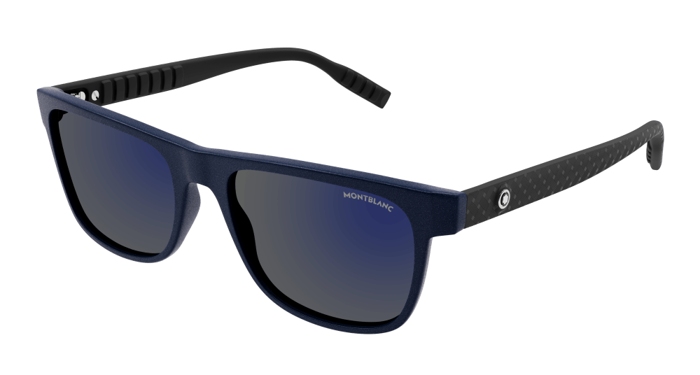 Montblanc - Man Recycled ACE Thin Blue Frame