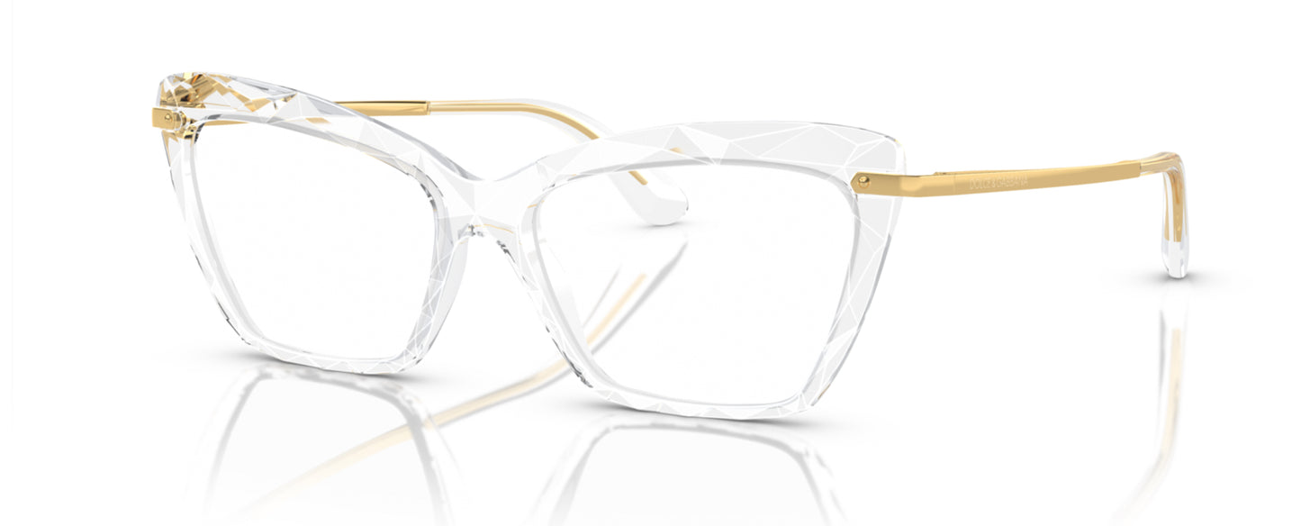 Dolce & Gabbana - Gold and Transparent Optical