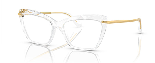 Dolce & Gabbana - Gold and Transparent Optical