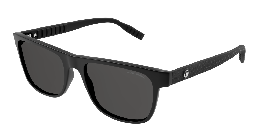 Montblanc - Man Recycled ACE Thin Black Frame & Lenses