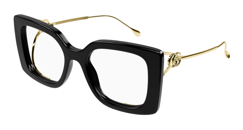 GUCCI Womans Optical Frame - Black & Gold