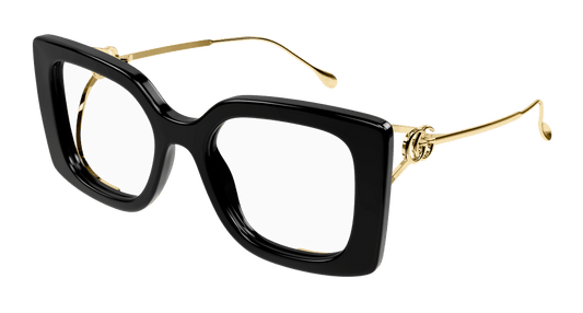 GUCCI Womans Optical Frame - Black & Gold