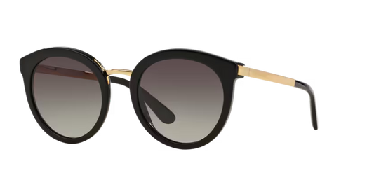 Dolce & Gabbana - Black and Gold Sunglasses