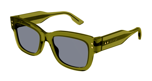 GUCCI Mens Sunglasses - Green Grey