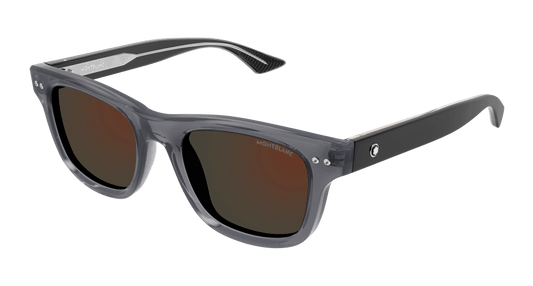 Montblanc - Man Recycled ACE Burgandy lense & Gold detailing