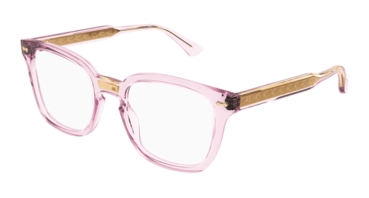 GUCCI Unisex Optical Frame - Pink Transparent