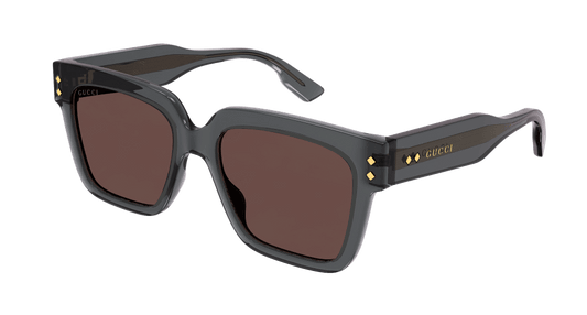 GUCCI Mens Sunglasses - Acetate Grey Brown