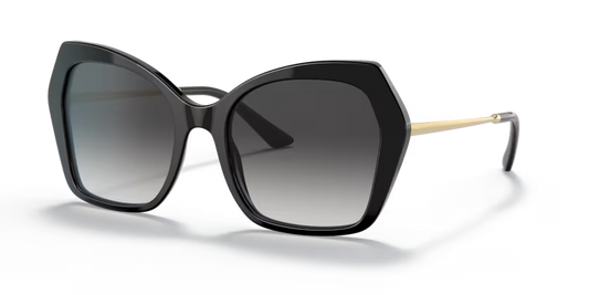 Dolce & Gabbana - Black and Gold large Sunglasses