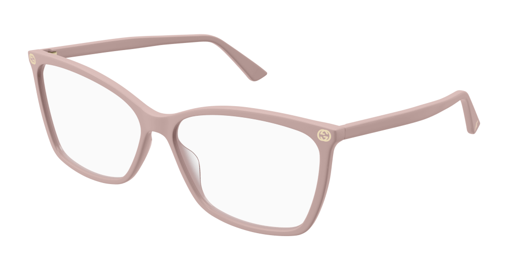 GUCCI - Womans Optical Frame Recycled Acetate Dusty Pink
