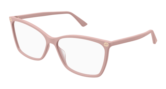 GUCCI - Womans Optical Frame Recycled Acetate Dusty Pink